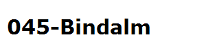 045-Bindalm